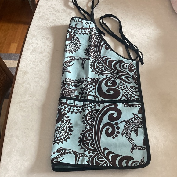 NWT Local Design Hawaii canvas apron with 3 pockets - Picture 3 of 7